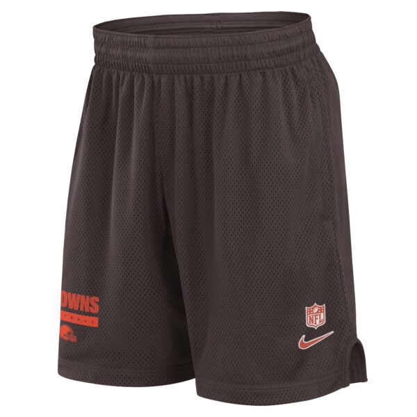 Cleveland Browns Nike Dri-FIT Mesh Short - Mens - Image 2