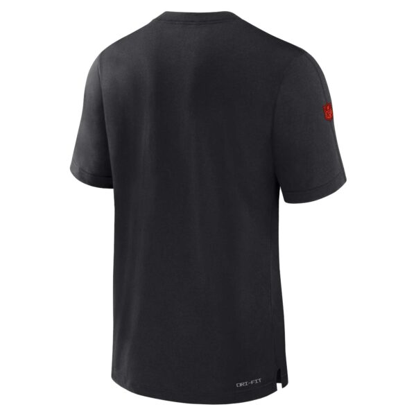 Cleveland Browns Nike Sideline Dri-FIT Player Short Sleeve  Top - Mens - Image 3