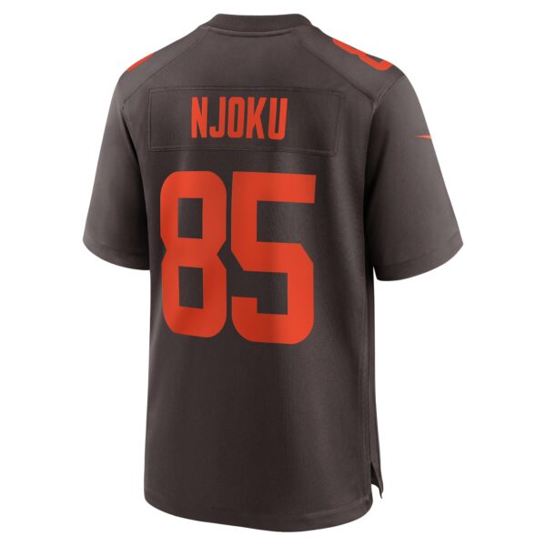 Cleveland Browns Nike Game Alternate Jersey - Brown - David Njoku - Mens - Image 3
