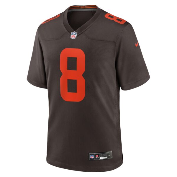 Cleveland Browns Nike Game Alternate Jersey - Brown - Kenny Pickett - Youth - Image 2