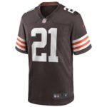 Cleveland Browns Nike Game Home Jersey - Brown - Denzel Ward - Mens