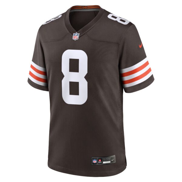 Cleveland Browns Nike Game Home Jersey - Brown - Kenny Pickett - Mens - Image 2