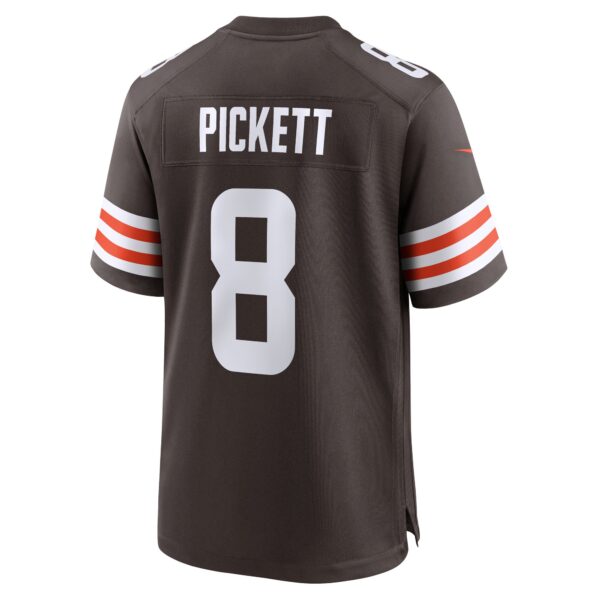 Cleveland Browns Nike Game Home Jersey - Brown - Kenny Pickett - Mens - Image 3