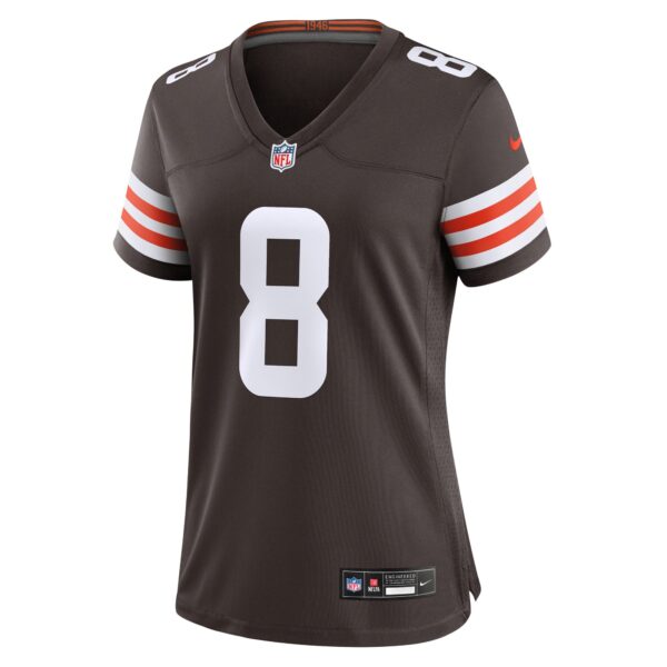 Cleveland Browns Nike Game Home Jersey - Brown - Kenny Pickett - Womens - Image 2