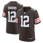 Cleveland Browns Nike Game Home Jersey NFL 2025 Draft  - Brown - Shedeur Sanders - Mens