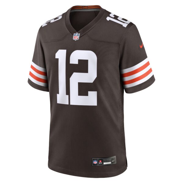 Cleveland Browns Nike Game Home Jersey NFL 2025 Draft  - Brown - Shedeur Sanders - Mens - Image 2