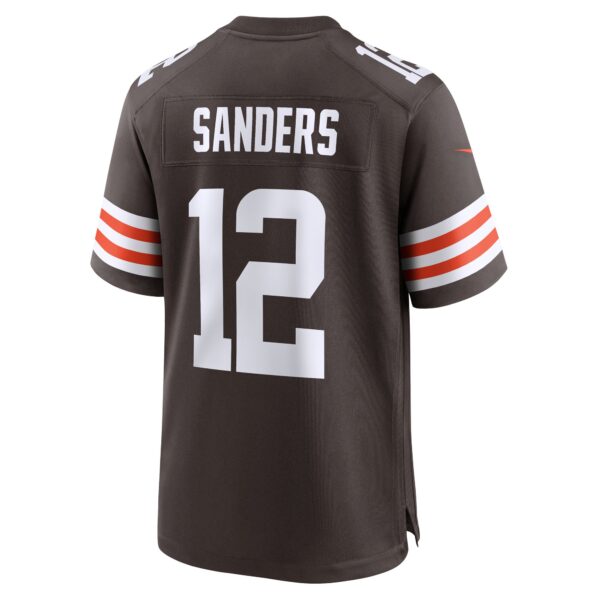 Cleveland Browns Nike Game Home Jersey NFL 2025 Draft  - Brown - Shedeur Sanders - Mens - Image 3