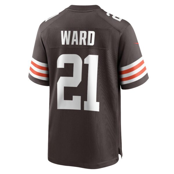 Cleveland Browns Nike Home Game Jersey - Brown - Denzel Ward - Youth - Image 2