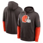 Cleveland Browns Nike Sideline Club Hoodie Team Issue - Mens