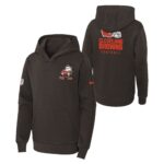 Cleveland Browns Nike Sideline Hoodie - Brown - Youth