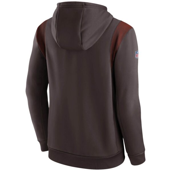 Cleveland Browns Nike Sideline Therma Hoodie - Mens - Image 2