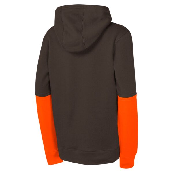 Cleveland Browns Nike Team Issue Pullover Hoodie - Youth - Image 3