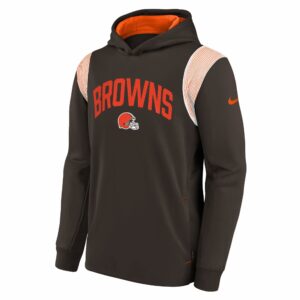 Cleveland Browns Nike Therma Sideline Hoodie - Youth