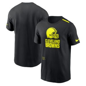 Cleveland Browns Nike VOLT Short Sleeve Dri Fit Cotton T-Shirt - Mens