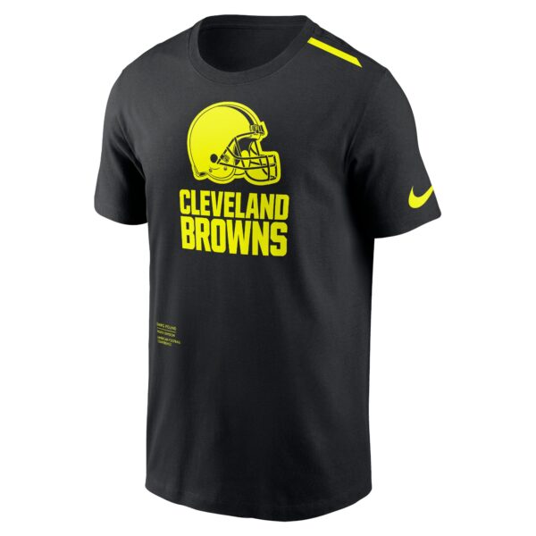 Cleveland Browns Nike VOLT Short Sleeve Dri Fit Cotton T-Shirt - Mens - Image 2