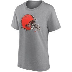 Cleveland Browns Splatter Graphic T-Shirt - Womens