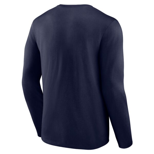 Dallas Cowboys End Around Helmet Graphic Long Sleeve T-Shirt - Mens - Image 3