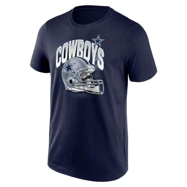 Dallas Cowboys End Around Helmet Graphic T-Shirt - Mens - Image 2