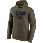 Dallas Cowboys Fashion Name & Number Hoodie - Dak Prescott - Mens - Big & Tall
