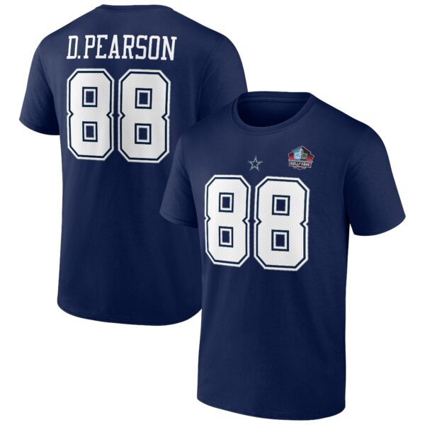 Dallas Cowboys Hall of Fame Name & Number T-Shirt - Pearson - Mens