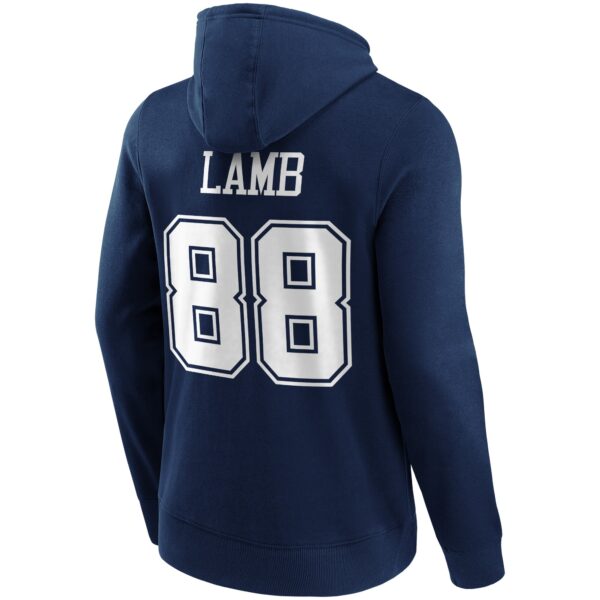 Dallas Cowboys Home Name & Number Hoodie - CeeDee Lamb - Mens - Image 2