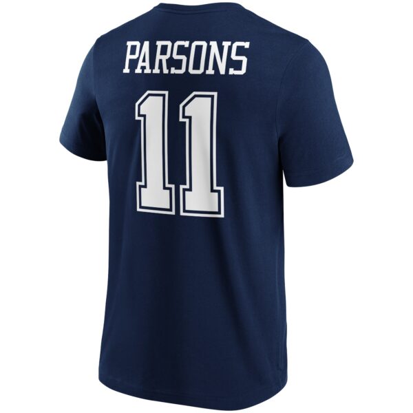 Dallas Cowboys Home Name & Number T-Shirt - Micah Parsons - Mens - Image 2