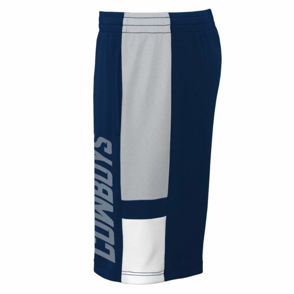 Dallas Cowboys Lateral Mesh Performance Short - Youth - Image 2