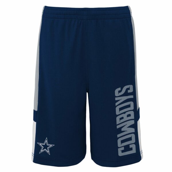 Dallas Cowboys Lateral Mesh Performance Short - Youth - Image 3