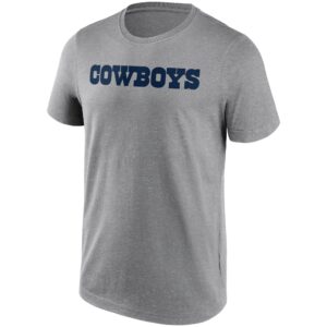 Dallas Cowboys Neutral Colour Wordmark T-Shirt - Mens - Big & Tall