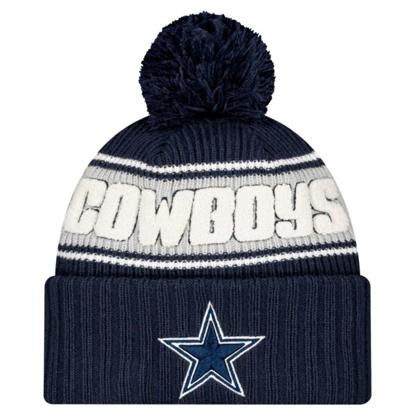 Dallas Cowboys New Era 2024 Sideline Sport Knit  - Youth