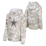 Dallas Cowboys Nike 2024 Salute To Service Hoodie - Youth