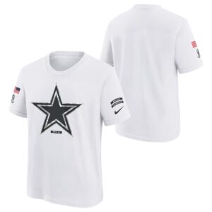 Dallas Cowboys Nike 2024 Salute To Service T Shirt - Youth