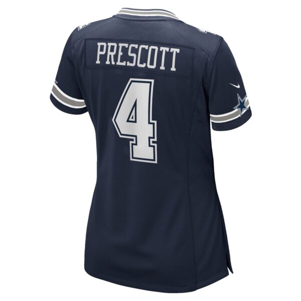 Dallas Cowboys Nike Game Home Jersey - Navy - Dak Prescott - Womens - Image 2