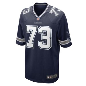Dallas Cowboys Nike Home Game Jersey - Navy - Tyler Smith - Mens