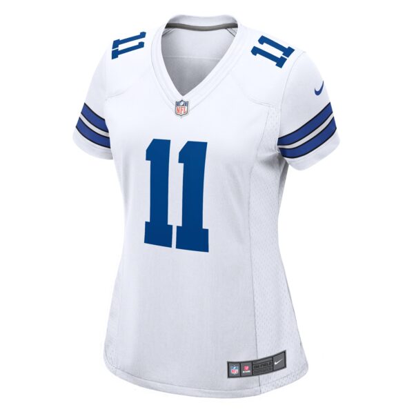 Dallas Cowboys Nike Road Game Jersey - White - Micah Parsons - Womens - Image 2