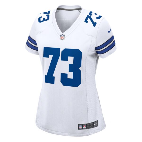 Dallas Cowboys Nike Road Game Jersey - White - Tyler Smith - Womens - Image 2