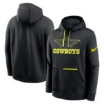 Dallas Cowboys Nike VOLT Pullover Fleece Hoodie - Mens