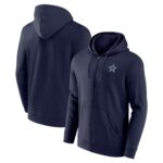 Dallas Cowboys Primary Logo Full Zip Hoodie - Mens