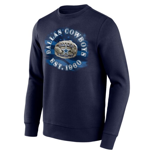 Dallas Cowboys True Classics Hometown Graphic Crew Sweatshirt - Mens - Image 2
