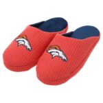 Denver Broncos Big Logo Waffle Slipper - Mens