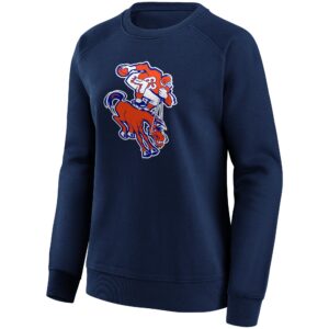 Denver Broncos Classic Logo Crew Sweatshirt - Womens