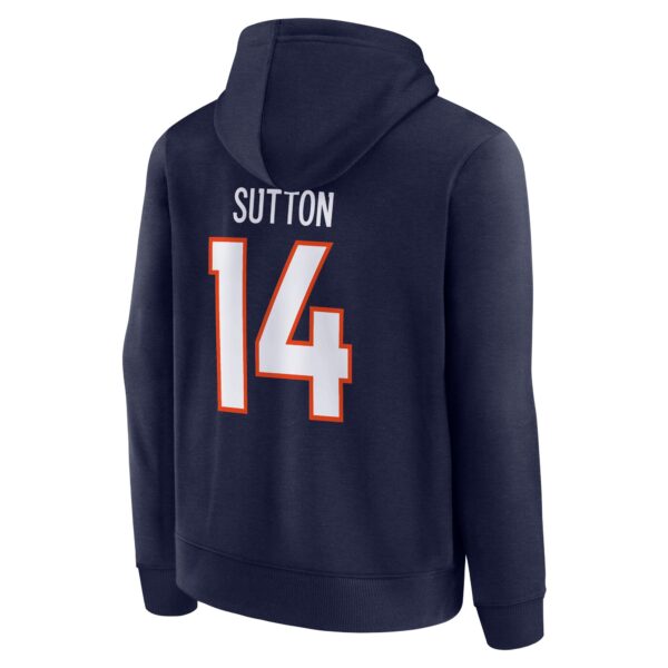 Denver Broncos Name & Number Graphic Hoodie - Courtland Sutton 14 - Youth - Image 3