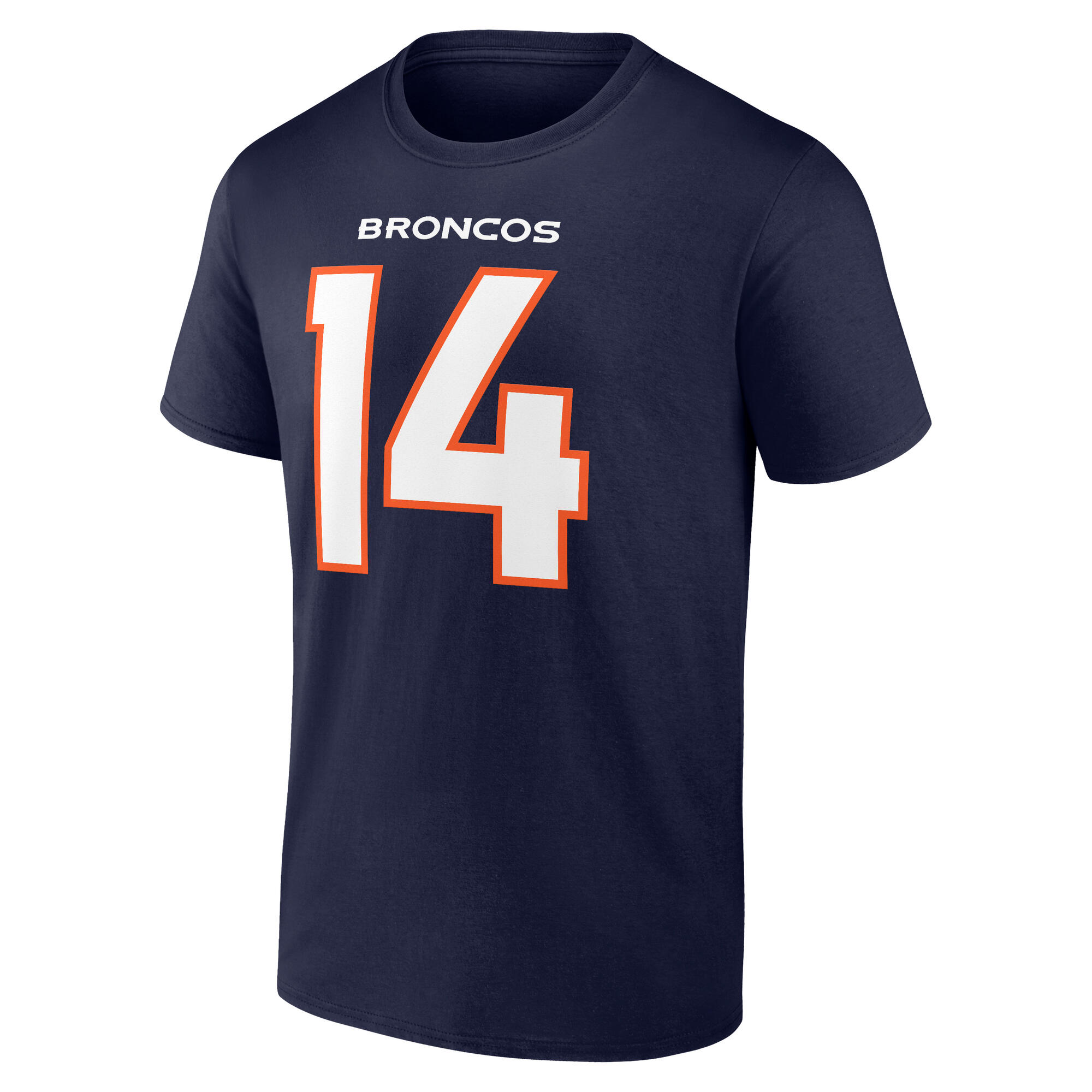 Denver Broncos Name & Number Graphic T-Shirt - Courtland Sutton 14 - Mens - Image 2