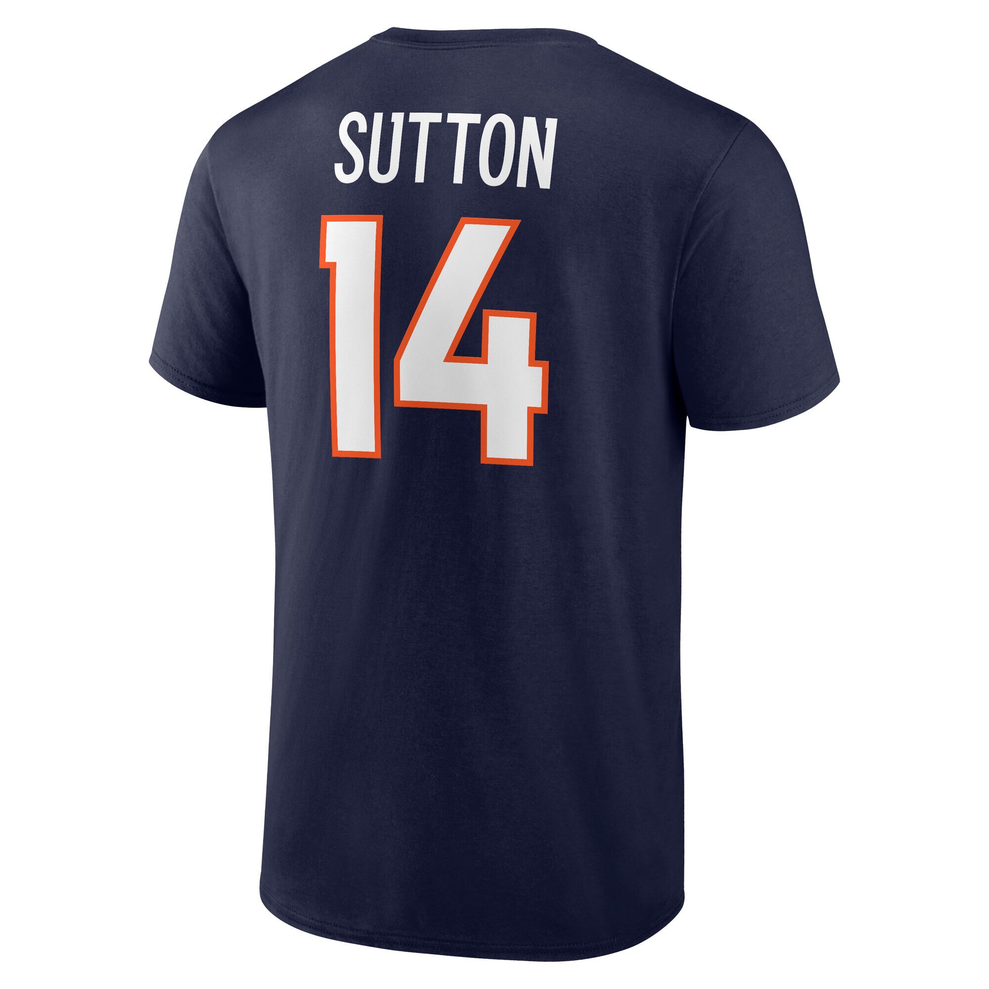 Denver Broncos Name & Number Graphic T-Shirt - Courtland Sutton 14 - Mens - Image 3