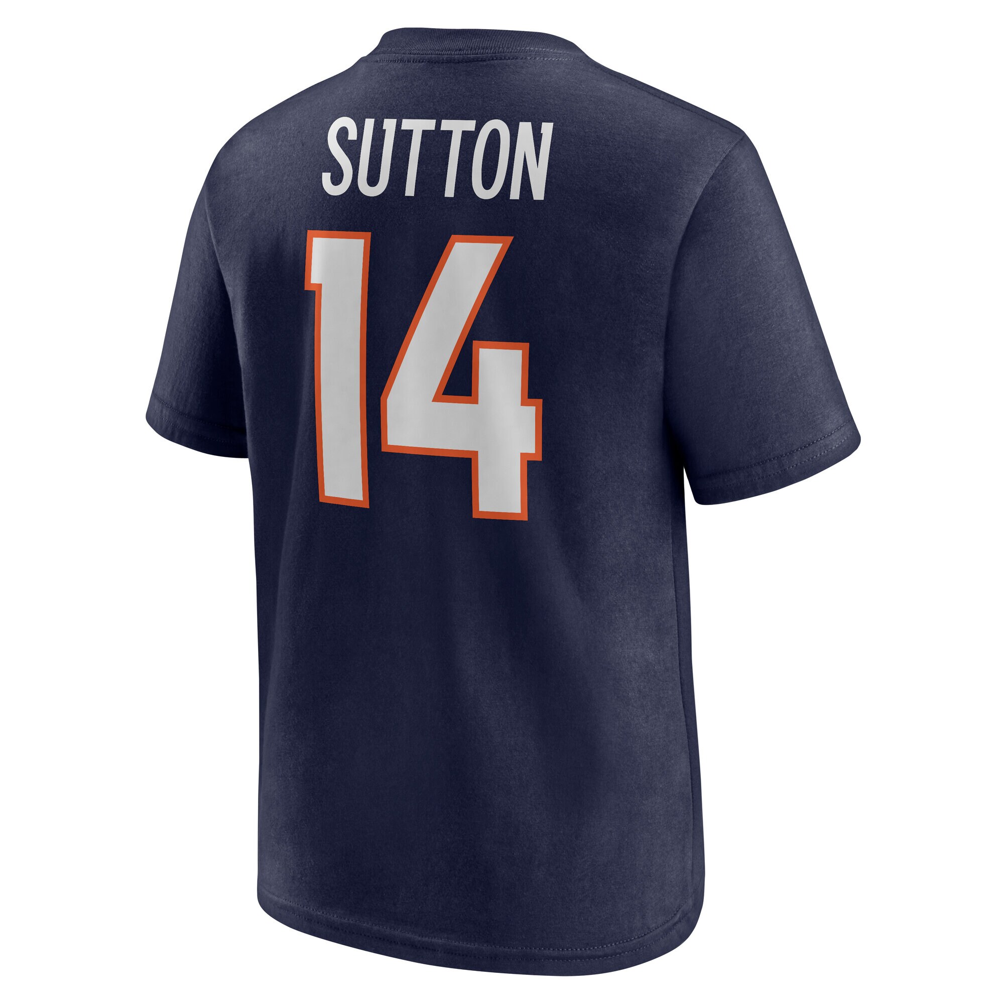 Denver Broncos Name & Number Graphic T-Shirt - Courtland Sutton 14 - Youth - Image 3