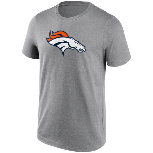 Denver Broncos Neutral Colour Logo T-Shirt - Mens