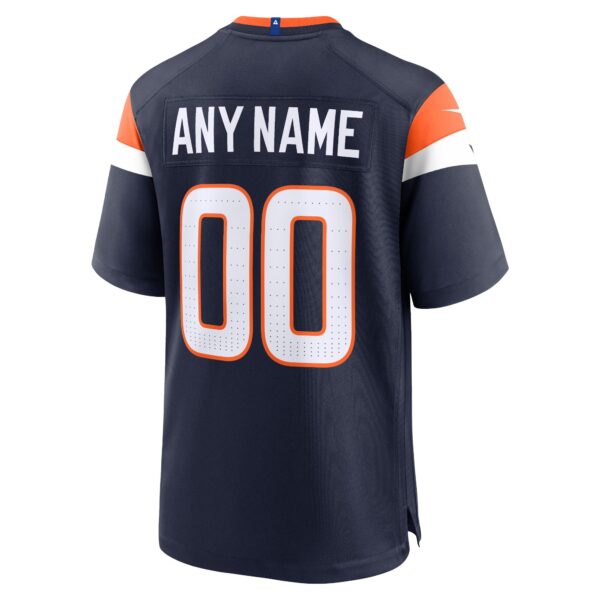 Denver Broncos Nike Alternate Game Jersey - Custom - Mens - Image 3
