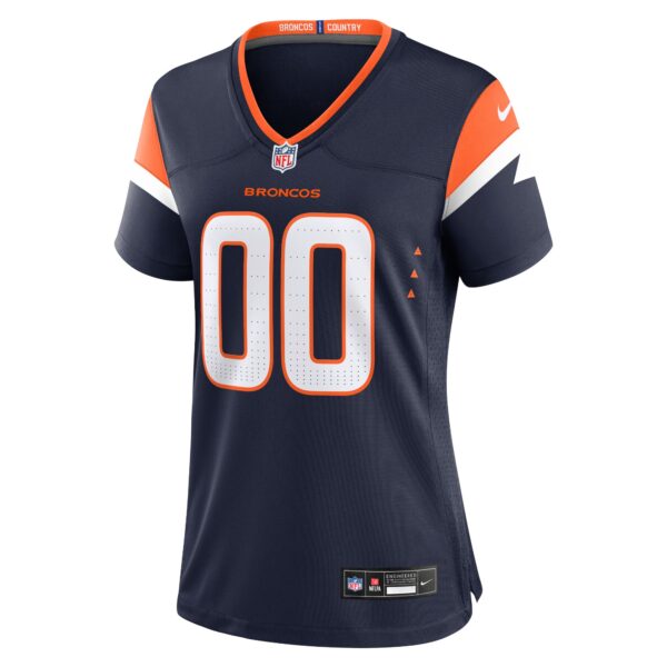 Denver Broncos Nike Alternate Game Jersey - Custom - Womens - Image 2