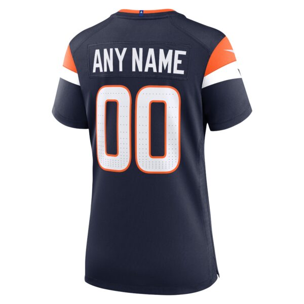 Denver Broncos Nike Alternate Game Jersey - Custom - Womens - Image 3