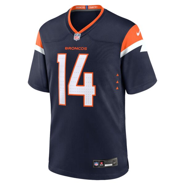 Denver Broncos Nike Alternate Game Jersey - Navy - Courtland Sutton - Mens - Image 2